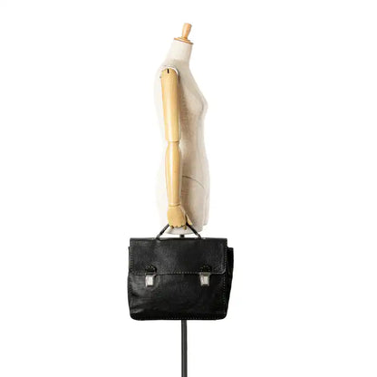 Fendi Leather Selleria Briefcase