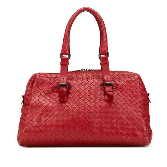 Bottega Veneta Intrecciato Boston Bag
