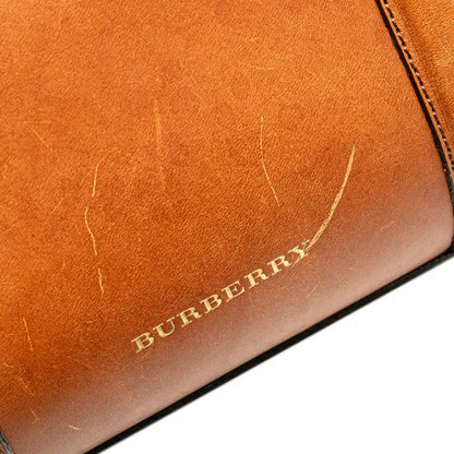 Burberry House Check Alchester Sactorial Canvas Boston Bag