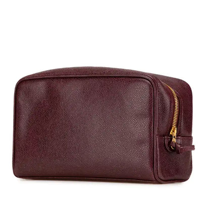 Chanel CC Caviar Pouch