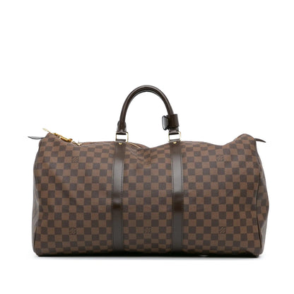 Louis Vuitton Damier Ebene Keepall 50