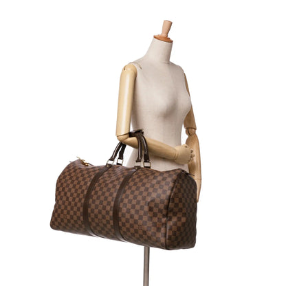 Louis Vuitton Damier Ebene Keepall 50