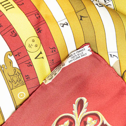 Hermès Astrologie Dies et Hore Silk Scarf