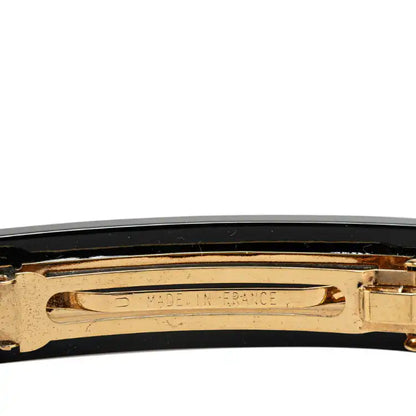 Chanel Resin CC Camellia Hair Barrette