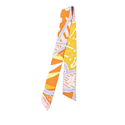 Hermès Jeu de Soie Silk Twilly Scarf