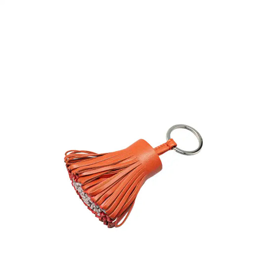 Hermès Tricolor Lambskin Milo Carmen Key Ring