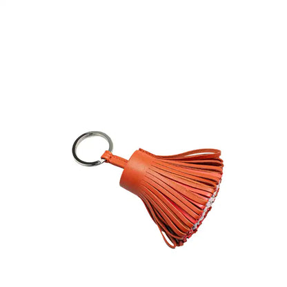 Hermès Tricolor Lambskin Milo Carmen Key Ring