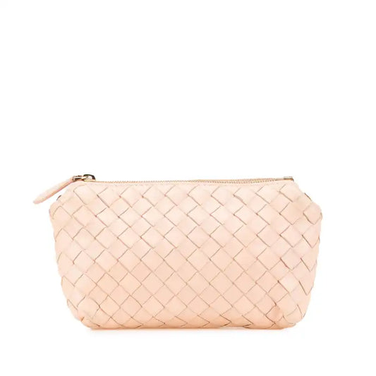 Bottega Veneta Leather Intrecciato Pouch