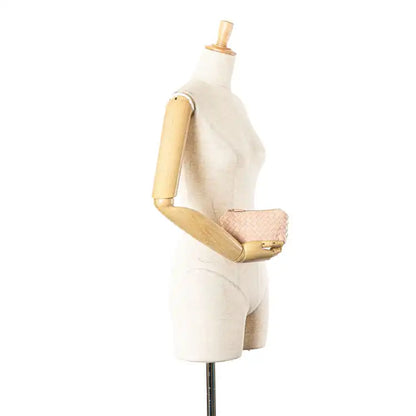 Bottega Veneta Leather Intrecciato Pouch