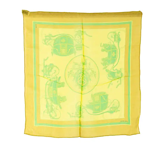 Hermès Ex Libris Silk Scarf