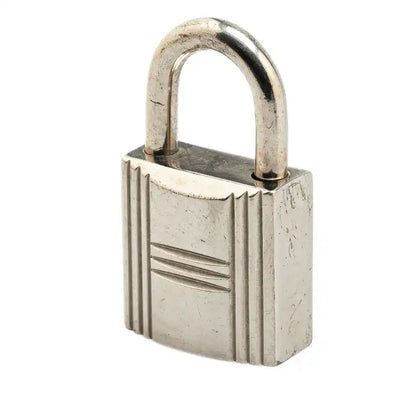 Hermès Palladium Plated Cadena Lock and Key