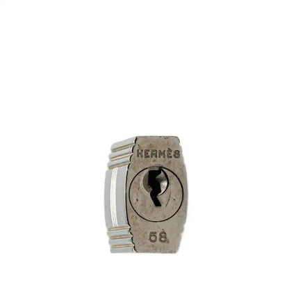 Hermès Palladium Plated Cadena Lock and Key
