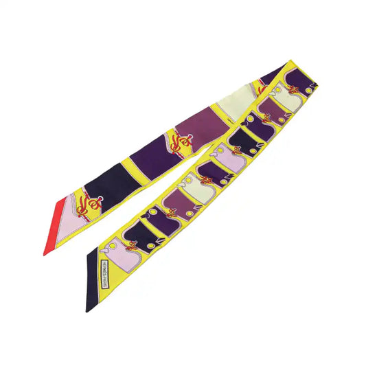 Hermès Camails Silk Twilly Scarf