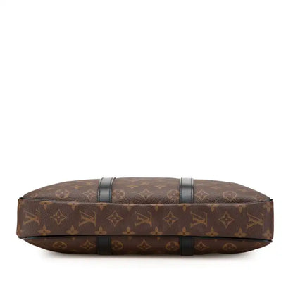 Louis Vuitton Monogram Macassar Porte Documents Voyage