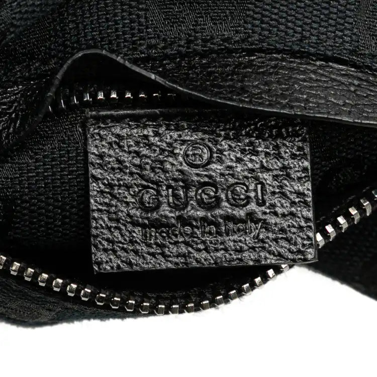 Gucci GG Canvas Double Pocket Belt Bag