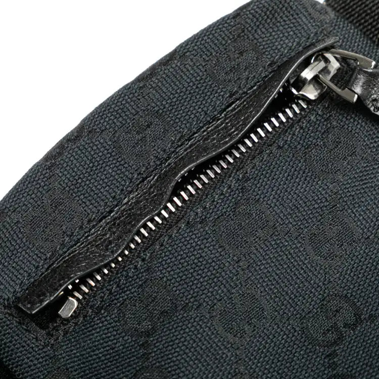 Gucci GG Canvas Double Pocket Belt Bag