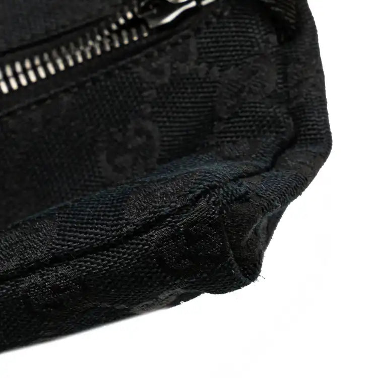 Gucci GG Canvas Double Pocket Belt Bag