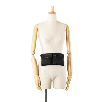 Gucci GG Canvas Double Pocket Belt Bag