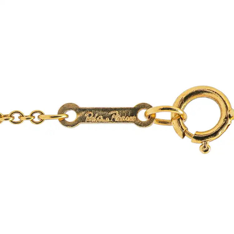 Tiffany Paloma Picasso 18K Yellow Gold Paloma's Graffiti X Pendant Necklace