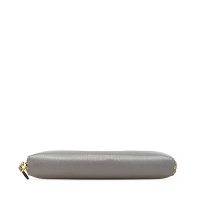 Prada Vitello Daino Zip Around Long Wallet