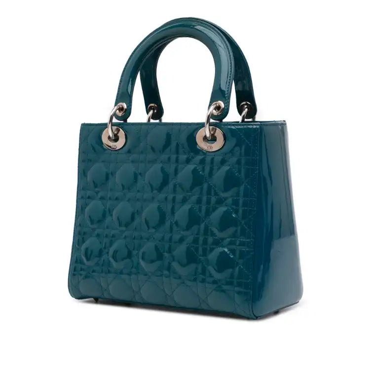 Dior Medium Patent Cannage Lady