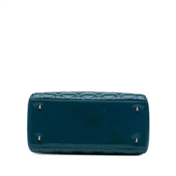 Dior Medium Patent Cannage Lady