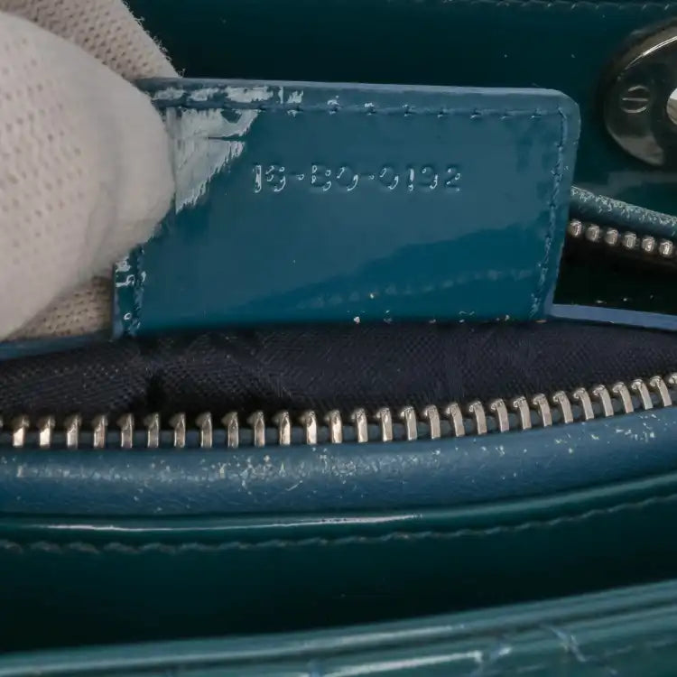 Dior Medium Patent Cannage Lady