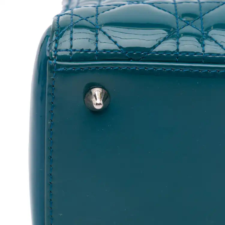 Dior Medium Patent Cannage Lady