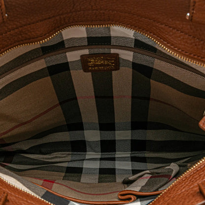 Burberry Canvas Stowell Roll Up Tote