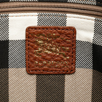 Burberry Canvas Stowell Roll Up Tote