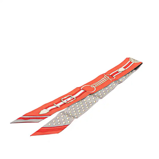 Hermès Grand Tralala Silk Twilly Scarf