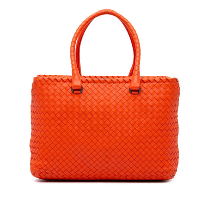 Bottega Veneta Nappa Intrecciato Brick Tote