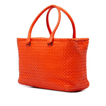 Bottega Veneta Nappa Intrecciato Brick Tote
