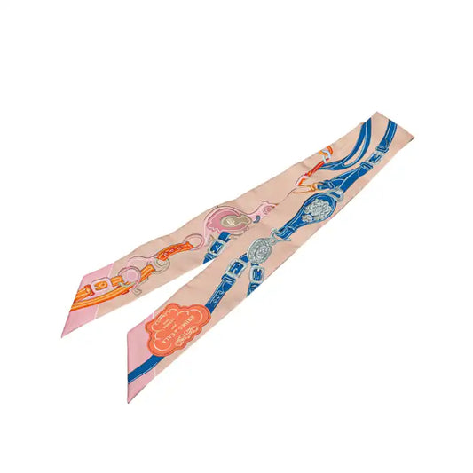 Hermès Brides De Gala Twilly Silk Scarf