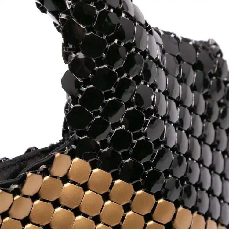 Bottega Veneta Brass Beaded Handbag