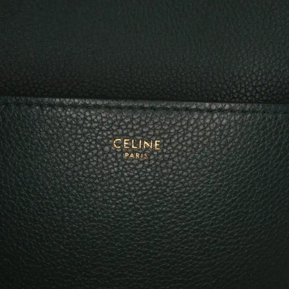 Celine Medium Leather Seau Sangle Bucket