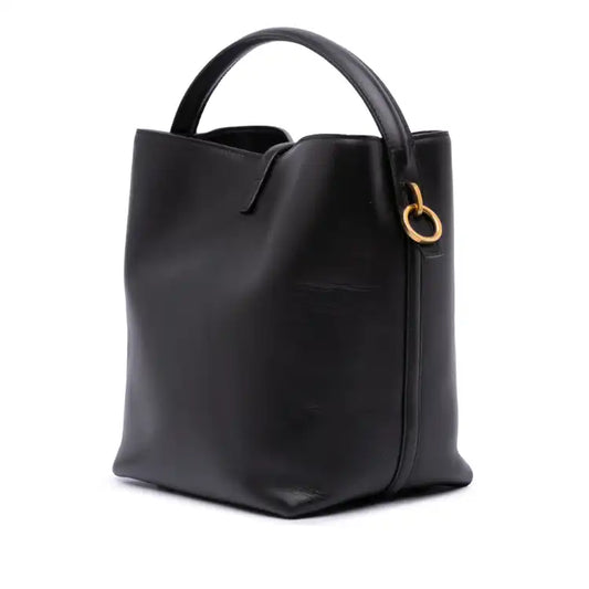 Saint Laurent Shiny Calfskin Le 37 Bucket Bag