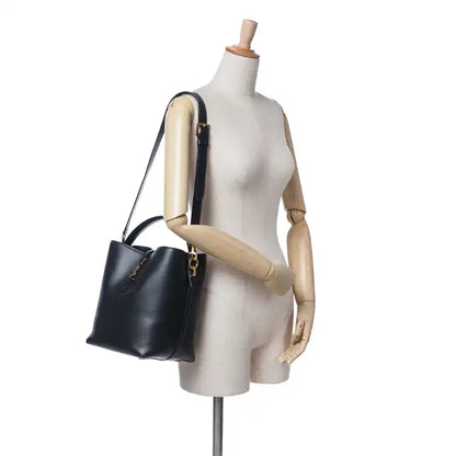 Saint Laurent Shiny Calfskin Le 37 Bucket Bag