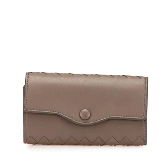 Bottega Veneta Nappa Intrecciato Key Case
