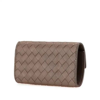 Bottega Veneta Nappa Intrecciato Key Case