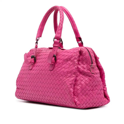 Bottega Veneta Nappa Intrecciato Boston Bag