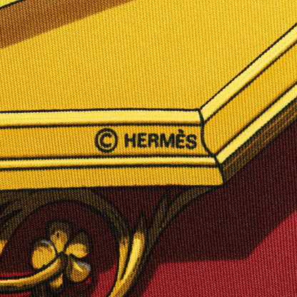 Hermès Astrologie Dies et Hore Silk Scarf 90