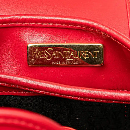 Yves Saint Laurent Coated Canvas Bucket Bag