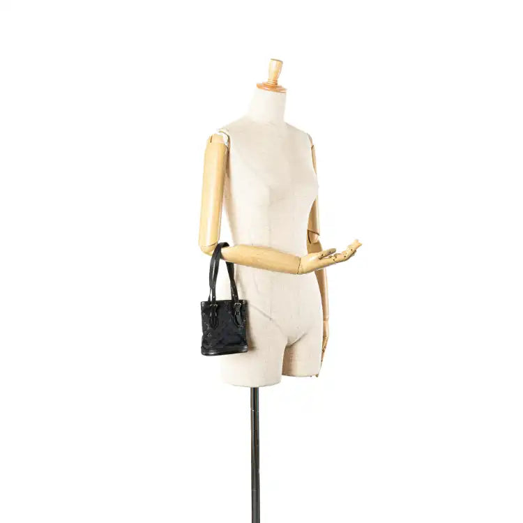 Louis Vuitton Monogram Mini Satin Bucket