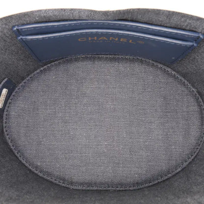 Chanel CC Lambskin Elegant Chain Vanity Case