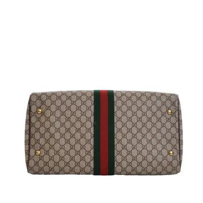 Gucci Medium GG Supreme Ophidia Carry-on Duffle Bag