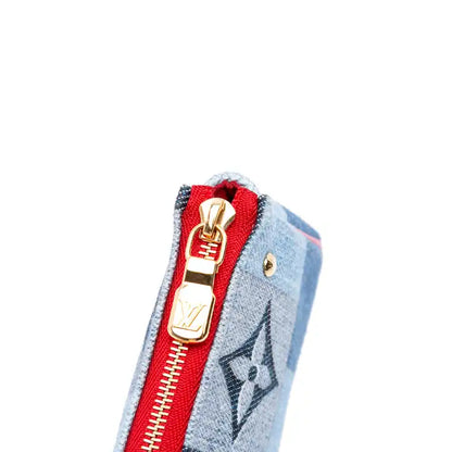 Louis Vuitton Micro Monogram Denim Patchwork Pochette Accessoires