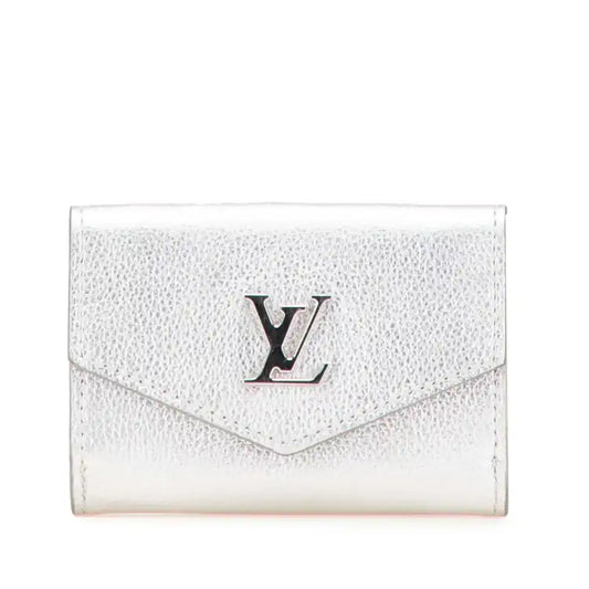 Louis Vuitton Leather Lockmini Wallet