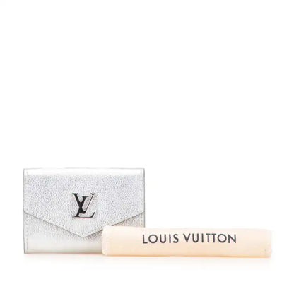 Louis Vuitton Leather Lockmini Wallet