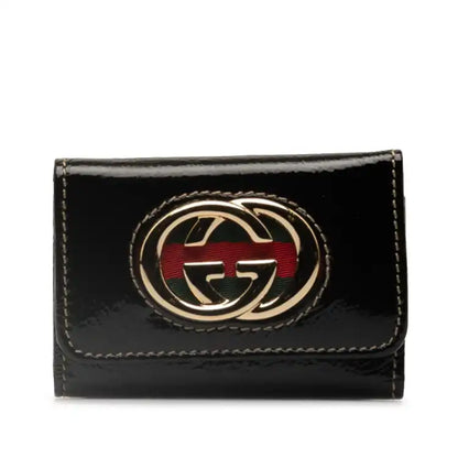 Gucci Britt Leather Key Holder